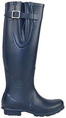 Rockfish Womens Tall Adjustable Matt Wellington B07N8Y4FDX - Navy, Size 5 - Brand New