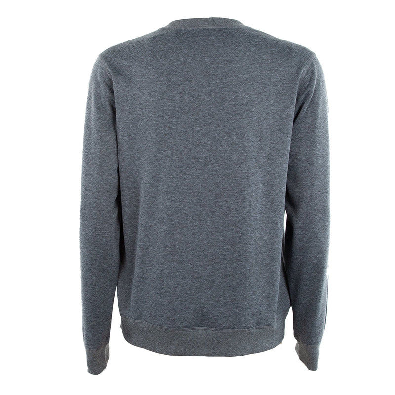 EDDIE BAUER MEN'S CREWNECK SWEATSHIRT - SIZE: MEN L - CHARCOAL HEATHER - Brand New