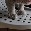 Iris Ohyama Cat Litter Box with Scoop, Up to 7kg, Black/Gray - Brand New