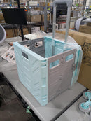 GENERIC TOTE AND GO COLLAPSIBLE UTILITY CART - TURQUOISE - Like New