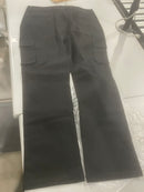START MEN'S FLEX STRETCH COTTON CARGO PANTS - SIZE: MEN 34 - BLACK - Brand New