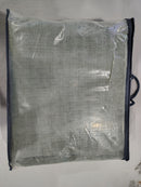 STANIEY FRAME COVERLET SET, SIZE KING AND CALIFORNIA KING - SAGE - Like New