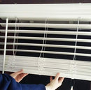 US Window and Floor 2" Cordless Faux Wood Blinds Fit Windows 35" - 35 1/4" - Brand New