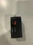 HAPOS UNIVERSAL TRAVEL ADAPTER, PD20W INTERNATIONAL POWER ADAPTER - BLACK - Like New