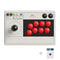 8bitdo Arcade Stick Switch/Windows Arcade Stick Support Wireless 80FE - Tan/Red - Like New