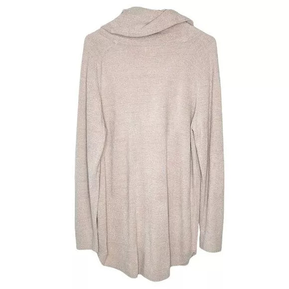 BAREFOOT DREAMS COZYCHIC ULTRALITE COWL NECK SWEATER WOMEN'S - S - ROSEBUD - Brand New