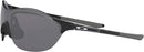 OAKLEY Evzero Swift Low Bridge Sunglasses OO9410 - Black Iridium/Polished Black - Like New