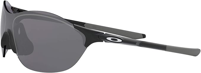 OAKLEY Evzero Swift Low Bridge Sunglasses OO9410 - Black Iridium/Polished Black - Like New
