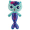 6064846 Gabby’s Dollhouse 14" Talking MerCat Plush Toys Lights Multi - Like New