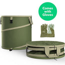 Vremi 30 Gallon Pop Up Garden Bag Reusable Portable Yard Waste - Green - Brand New