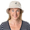 K4224HT KANGOL WASHED BUCKET HAT MARINE TEAL/BLACK M/L - Brand New