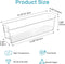 VTOPMART BREASTMILK SINGLE STORAGE CONTAINER CLEAR FREEZER FRIDGE ORGANIZER BINS - Like New