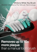 Aquasonic Black Series Ultra Whitening Toothbrush - SCTB - BLACK - Brand New