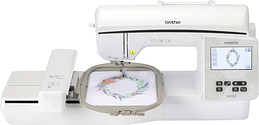 Brother Inno-vis NQ1700E Embroidery Machine BES Blue Software - WHITE - Like New