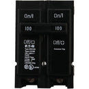 EATON CORPORATION BR2100 DOUBLE POLE CIRCUIT BREAKER, 120/240V, 100-AMP - Like New