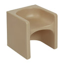 ECR4KIDS TRI-ME 3-IN-1 CUBE CHAIR - SAND - Like New