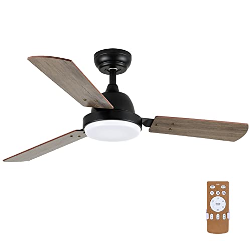 Simple Deluxe 44-inch Ceiling Fan with LED Light and Remote Control - Like New