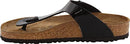 43661 BIRKENSTOCK WOMENS SANDALS SIZE WOMEN 8-8.5 (EU W39) BLACK PATENT1 - Like New