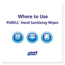 PURELL® On-The-go Sanitizing Hand Wipes - 1 Pack 18 Wipes - Brand New