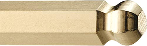 BONDHUS 20899 INCH/METRIC GOLDGUARD PLATED BALL ENDWRENCH DOUBLE PACK - GOLD - Like New