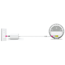 T-MOBILE WI-FI MESH ACCESS POINT, DUAL BAND SUPPORT WITH TWO LAN PORTS - WHITE - Like New