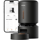PETLIBRO AUTOMATIC CAT FEEDER WITH FRESHNESS PRESERVATION 5L - BLACK - Like New