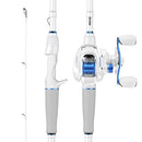 KastKing Centron Lite Baitcasting Fishing Reel, 6'0" M Right Handed Reel - White - Like New
