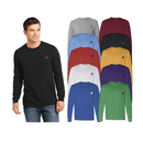 PACIFIC POLO CLUB MEN'S PACIFIC POLO LONG SLEEVE T-SHIRT SIZE: MEN L - BLACK - Brand New