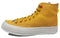 CONVERSE UNISEX CHUCK 70 HI CANVAS SHOES, SIZE: MEN 9, WOMEN 11, YELLOW, 168615C - Like New