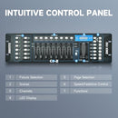 CO-Z 192 DMX Stage Light Controller DJ Lighting Mixer Board Console - Black - Like New