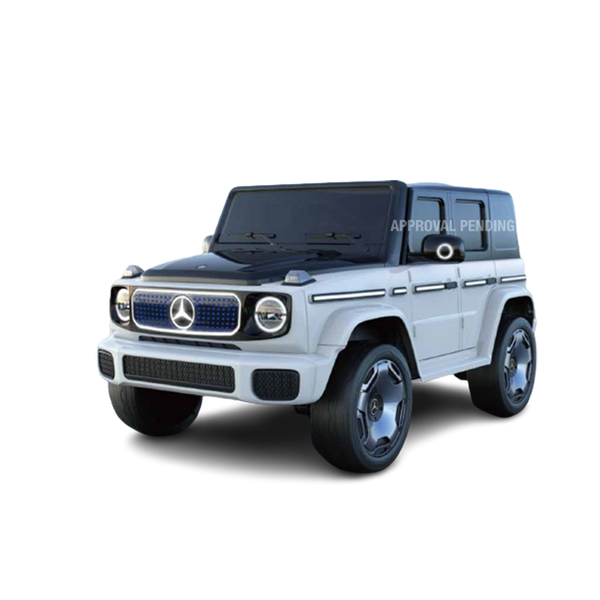 WELLDONE WDJJ2088 LICENSED CAR FOR KIDS RIDE ON WITH MUSIC AND RADIO - WHITE - Like New