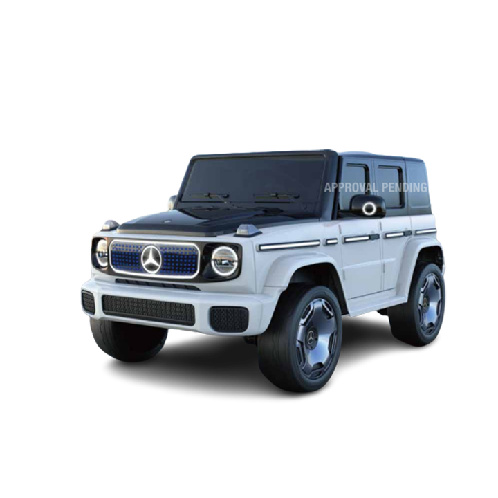 WELLDONE WDJJ2088 LICENSED CAR FOR KIDS RIDE ON WITH MUSIC AND RADIO - WHITE - Like New