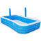 Kiddie Swimming Pool Family Inflatable Pool 118" X 72" X 22" - Like New