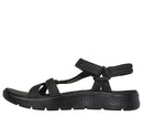 Skechers Women's On-The-Go GO Walk Flex Sandal - Sublime, Black, Size 6 - Like New