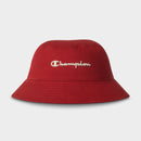CHAMPION ADULT SUNSET TWILL BUCKET HAT - RED - Brand New