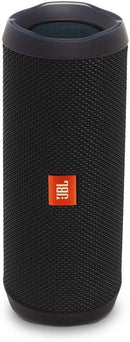 JBL Flip 4 Waterproof Portable Durable Bluetooth Speaker JBLFLIP4BLKAM Black Like New