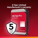 Western Digital 8TB WD Red Pro NAS Internal Hard Drive HDD WD8003FFBX - Like New