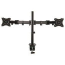3M DUAL MONITOR MOUNT, FOR 27" MONITORS MM200B - BLACK - Like New