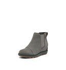 Sorel Women's Evie ll Chelsea Boot Quarry Grill/Dusty Olive Size 10 - Like New