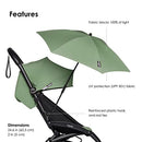 BABYZEN YOYO Parasol, Peppermint - UPF 50+ Protection - Brand New