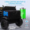 ASYPETS ELECTRIC STROLLER JC222 FARMER BUGGY DUAL 12V7AH 28.8V800AH - BLUE - Like New
