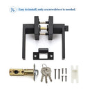 Ravinte 10 Pack Heavy Duty Door Lever Door Lock Square Door Handle B0B81VJZCM - Brand New