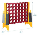 ECR4KIDS JUMBO 4-TO-SCORE GIANT GAME CARDINAL GOLD U-S16303 - Brand New