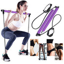 GoMi Portable Pilates Bar with Resistance Band Yoga Pilates Stick-B0881RFR13 - Brand New