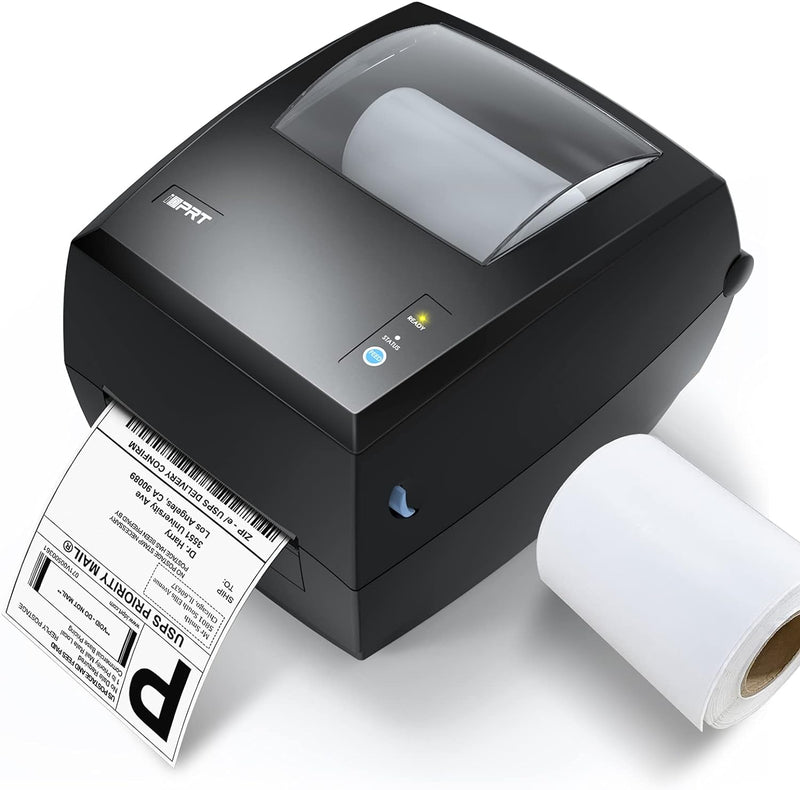 iDPRT Thermal Label Printer Label Maker, SP420 -BLACK Like New
