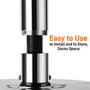 SereneLife 20" Dance Pole Extension Tube - Spinning Dancing Pole SLDP20N - Black - Brand New