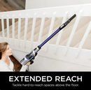 Shark HZ255 Ultra Light Pet Stick Vacuum Self-Cleaning Brushroll - Blue/Silver - Like New
