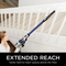 Shark HZ255 Ultra Light Pet Stick Vacuum Self-Cleaning Brushroll - Blue/Silver - Like New