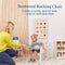 ECR4KIDS BENTWOOD ROCKING CHAIR, KIDS FURNITURE - WHITE WASH - Like New
