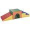 ECR4KIDS SOFTZONE SINGLE TUNNEL CLIMBER, ASSORTED, 3-PIECE ELR-12717 - ASSORTED - Like New